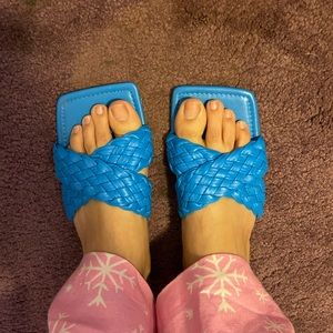Cobolt Blue Sandles